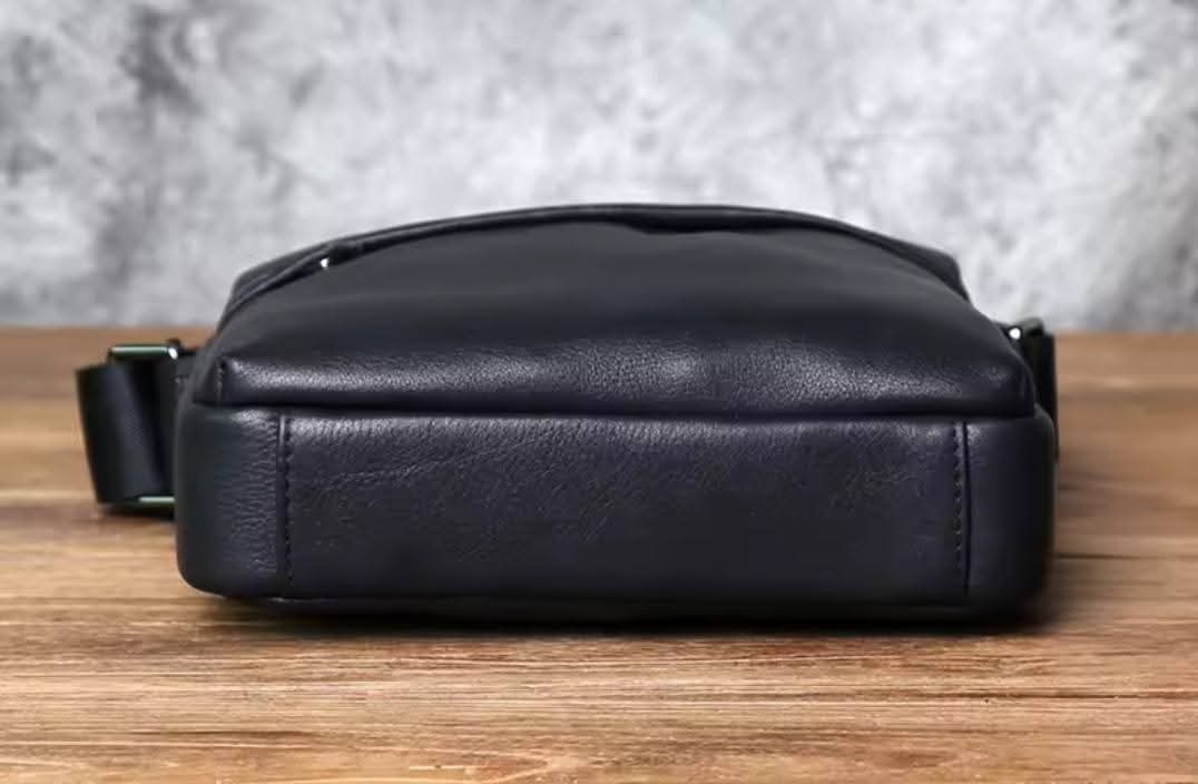 Leather Messenger Bag